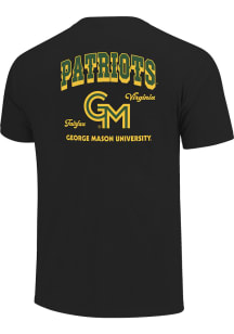 George Mason University Black Mascot Layout Short Sleeve T Shirt