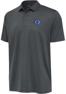 Antigua Orlando Magic Mens Grey Ellipse Short Sleeve Polo