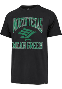 47 North Texas Mean Green Black Big Ups Franklin Short Sleeve Fashion T Shirt