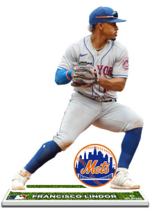 New York Mets Francisco Lindor Player Standee Orange Desk Accessory