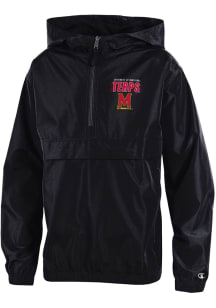 Champion Maryland Terrapins Youth Black Team Wordmark Light Weight Jacket