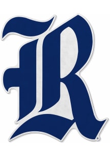 Rice Owls Team Logo Shaped Pennant - Navy Blue