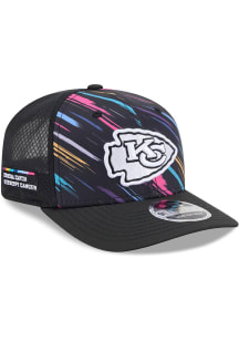 New Era Kansas City Chiefs 2026 Crucial Catch 9SEVENTY Stretch Snap Adjustable Hat - Black