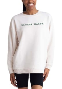 George Mason University Womens Gold Warmup Crew Sweatshirt