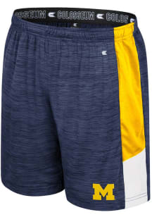 Colosseum Michigan Wolverines Youth Blue Consistency Shorts