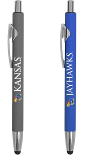 Kansas Jayhawks 2 Pack Pen - Blue