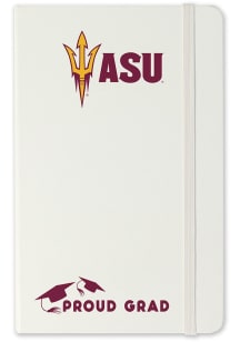 Arizona State Sun Devils Proud Grad Notebook and Folder - White