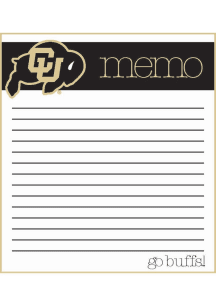 Colorado Buffaloes Small Memo Notepad