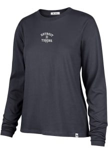 47 Detroit Tigers Womens Navy Blue Spirited LS Tee
