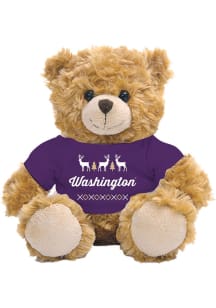 Washington Huskies Jardine  Holiday 10" Holiday Plush - White
