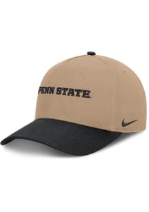 Nike Penn State Nittany Lions Rise Structured A Frame Adjustable Hat - Brown