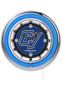 Grand Valley State Lakers 19in Neon Wall Clock