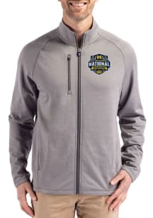Cutter and Buck Michigan Wolverines Mens Graphite 2026 MBB Champions Pehastin Light Weight Jacket