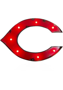 Cincinnati Reds Lighted Recycled Marquee Sign