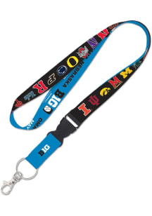 Big Ten Baseball Tournament 1" Lanyard - Black