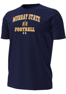 Under Armour Murray State Racers Navy Blue Football Football Performance Short Sleeve T Shirt