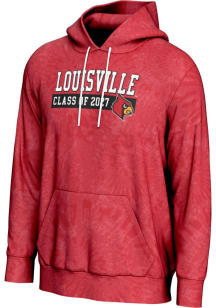 ProSphere Louisville Cardinals Mens Cardinal Class of 2027 Long Sleeve Hoodie