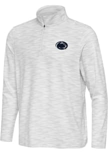 Antigua Penn State Nittany Lions Mens White Swell Long Sleeve Qtr Zip Pullover