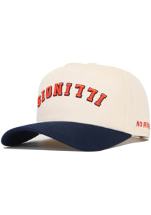 No Rivals Illinois Fighting Illini Upside Down Adjustable Hat - Ivory