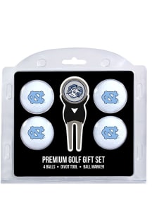 North Carolina Tar Heels Divot Tool 4 Pack Golf Gift Set