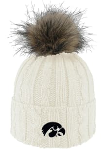 LogoFit Iowa Hawkeyes White Alps Womens Knit Hat