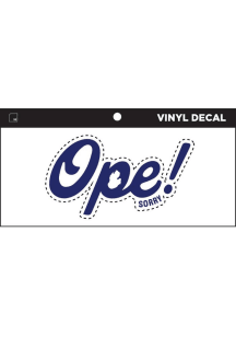 Michigan Ope Stickers - Navy Blue