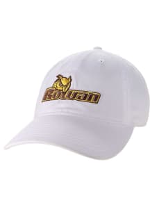 Legacy Rowan University Owl EZA Twill Adjustable Hat - White