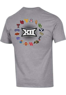 Champion Big 12 Grey Big 12 Logo Short Sleeve T Shirt