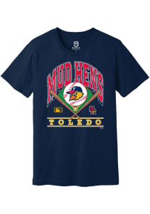 Summit Sportswear Toledo Mud Hens Navy Blue Homefield Short Sleeve Fashion T Shirt