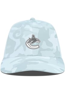 Levelwear Vancouver Canucks Clash 3D Patch Adjustable Hat - White