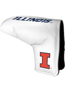 Illinois Fighting Illini White Tour Blade Putter Cover