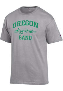 Champion Oregon Ducks Grey Band Icon Jersey Short Sleeve T Shirt