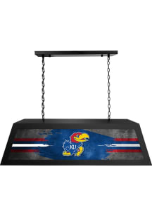 Kansas Jayhawks Long Black Billiard Lamp