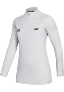 Adidas Alabama State Hornets Womens White Game Mode Performance Qtr Zip