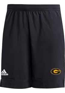 Adidas Grambling State Tigers Mens Black 9 Inch Heat Ready Woven Shorts