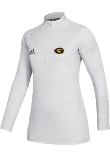 Adidas Grambling State Tigers Womens White Game Mode Performance Qtr Zip
