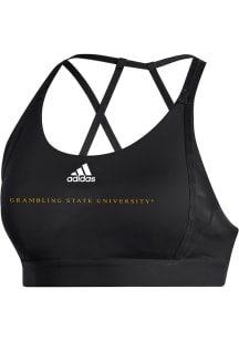 Adidas Grambling State Tigers Womens Black Ultimate Bra Tank Top