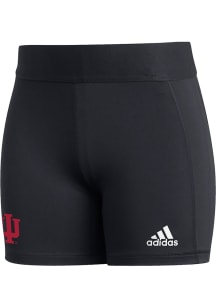 Adidas Indiana Hoosiers Womens Black Alphaskin Shorts