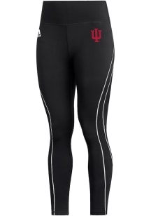 Adidas Indiana Hoosiers Womens Black Staduim Training 7/8 Pants