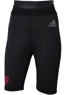 Adidas Indiana Hoosiers Womens Black 7 Inch Biker Shorts