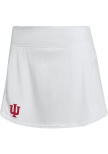 Adidas Indiana Hoosiers Womens White Tennis Skirt