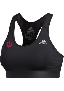 Adidas Indiana Hoosiers Womens Black Alphaskin Bra Tank Top