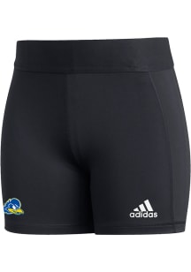 Adidas Delaware Fightin' Blue Hens Womens Black Alphaskin Shorts