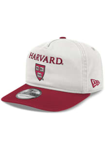 New Era Harvard Crimson 19TWENTY Adjustable Hat - White