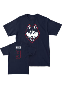 Na’Jai Hines UConn Huskies Navy Blue NIL Legacy Short Sleeve Player T Shirt
