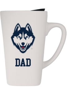 UConn Huskies 16oz Soft Touch Dad Ceramic Mug - Navy Blue