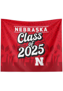 Nebraska Cornhuskers Class of 2025 34xx40 Tapestry Blanket