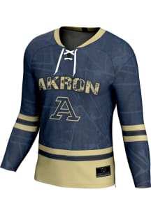 ProSphere Akron Zips Youth Navy Blue Vigor Hockey Hockey Jersey