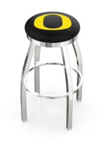 Oregon Ducks Chrome Pub Stool - Silver