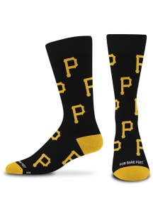 Pittsburgh Pirates Allover Mens Dress Socks